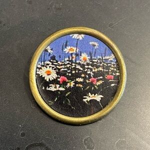 Vintage brooch or pendant  signed